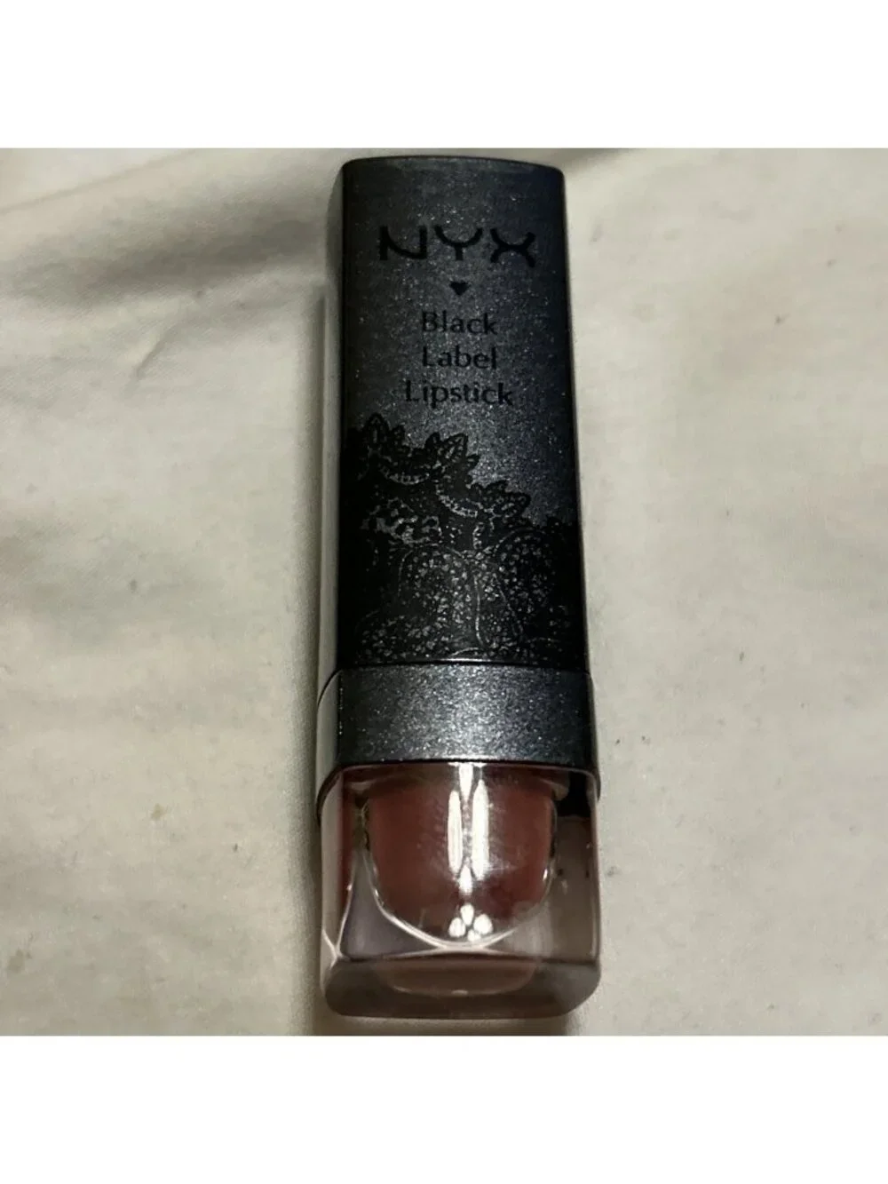 NYX Black Label Lipstick color BLL148 MAHOGANY Full Size Brand Damaged